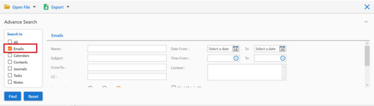 How To Search Outlook Email By Date Range 4n6 Solution