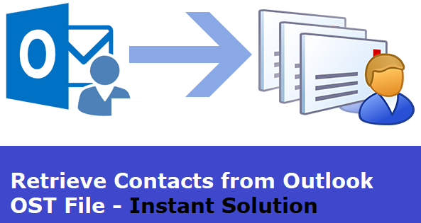 extract contacts from outlook ost file